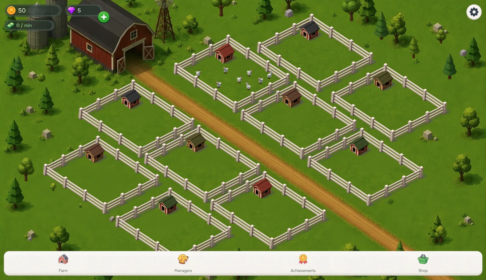 The same build in a landscape window